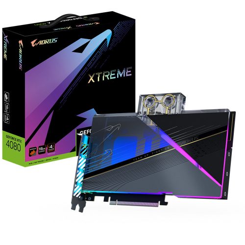 Gigabyte AORUS XTREME AORUS GeForce RTX 4080 16GB XTREME WATERFORCE WB