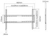 SBOX PLB-2264F TV mount