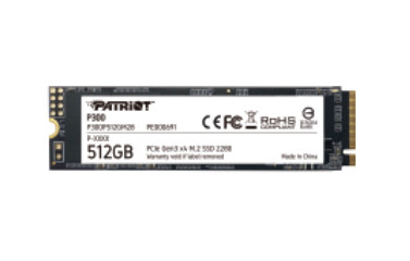 Patriot Memory P300P512GM28 internal solid state drive
