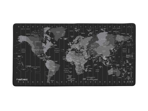 NATEC Time Zone Map Maxi
