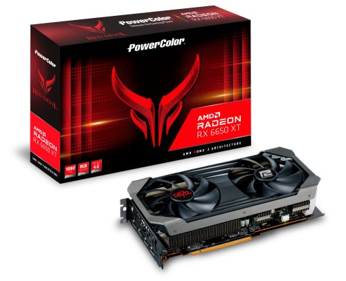 PowerColor Red Devil AXRX 6650XT 8GBD6-3DHE/OC graphics card