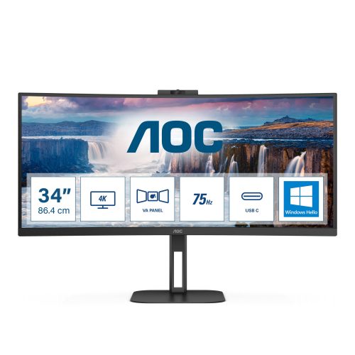 AOC V5 CU34V5CW LED display