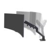 Ergotron HX Series 45-647-224 monitor mount / stand