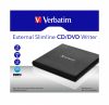 Verbatim External Slimline CD/DVD Writer optical disc drive