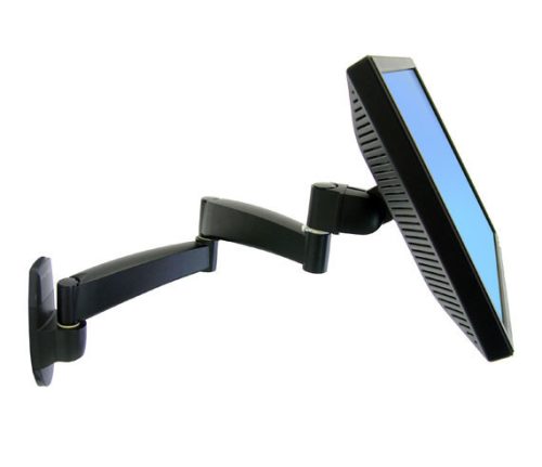Ergotron 200 Series Wall Mount Arm, 2 Extensions