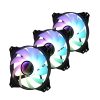 Zalman ZM-IF120 3pack+ ZM-4PALC controller 120mm Milky White aRGB Fan infinity effect