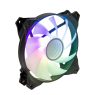 Zalman ZM-IF120 3pack+ ZM-4PALC controller 120mm Milky White aRGB Fan infinity effect