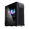 Zalman Z1 Plus ATX Mid Tower PC Case Pre-installed 2 x 120mm blue LED fan in front 1