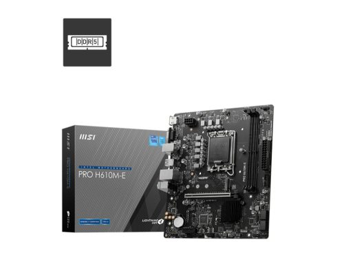 MSI PRO H610M-E motherboard