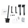 Ergotron LX Series LX Dual Stacking Arm, Tall Pole, Matte Black