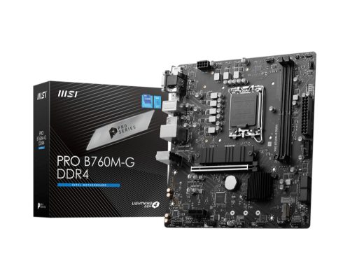 MSI PRO B760M-G DDR4 motherboard