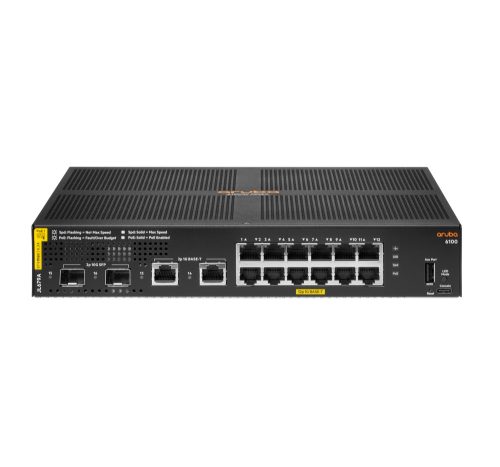 Aruba 6100 12G Class4 PoE 2G/2SFP+ 139W
