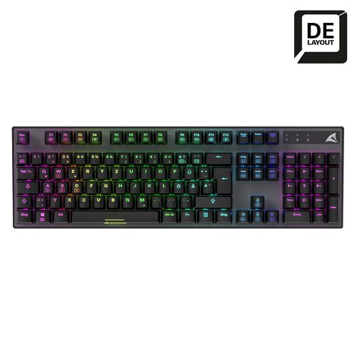 Sharkoon SKILLER SGK20 Brown keyboard