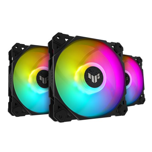 ASUS TUF Gaming TF120 ARGB Fan - Triple Fan Kit with ARGB Controller