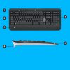 Logitech Advanced MK540 keyboard