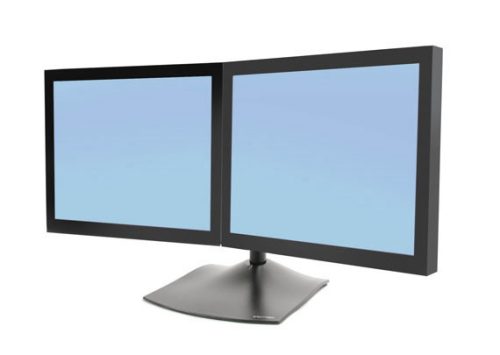 Ergotron DS Series DS100 Dual Monitor Desk Stand, Horizontal