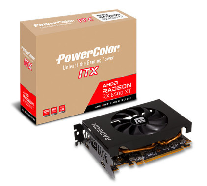 PowerColor AXRX 6500XT 4GBD6-DH graphics card