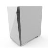 Zalman Z1 Iceberg White - mATX Mid Tower PC Case/Pre-installed fan 2 x 120mm in