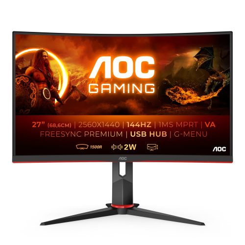 AOC G2 CQ27G2U/BK computer monitor