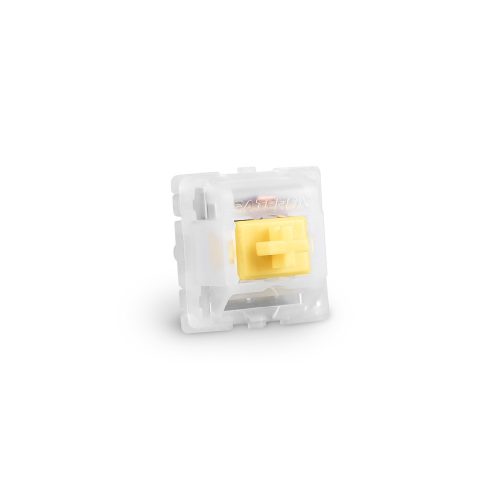 Sharkoon Linear Gateron CAP MILKY YELLOW