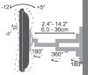 SBOX LCD-223 TV mount