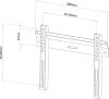 SBOX PLB-114S TV mount
